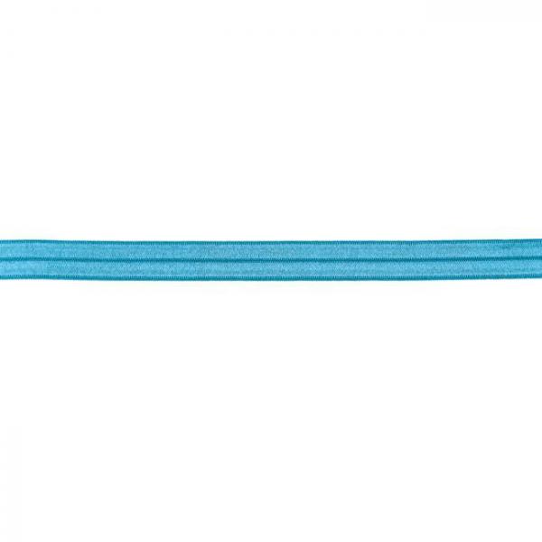 Elastisches Schrägband Polyamid Breite 15 mm - Türkis